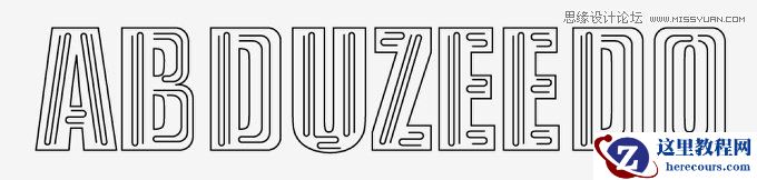 Photoshop绘制电影海报中的字体教程