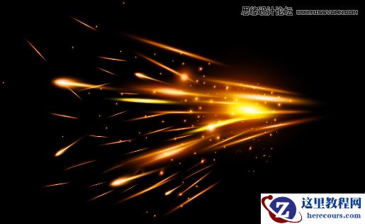 Photoshop制作创意的动感火焰立体字