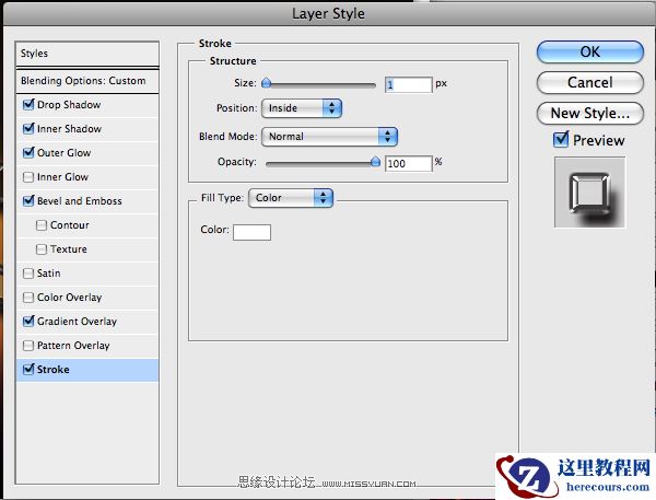 Photoshop制作金属效果的卡通字教程