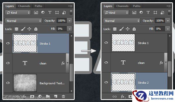 塑料文字:用PS图层样式制作塑料艺术字