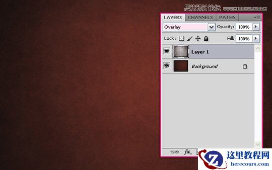 Photoshop设计发光生锈的艺术字教程