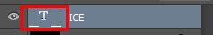 Photoshop制作超酷的冬季冰冻艺术字