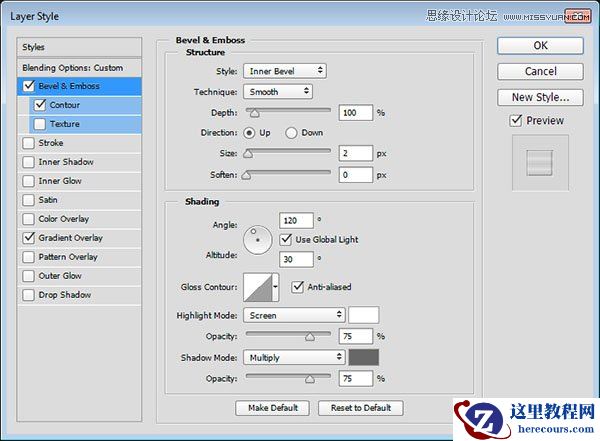 Photoshop制作银色质感的3D立体字教程