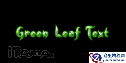 Photoshop制作一款魔幻效果的文字