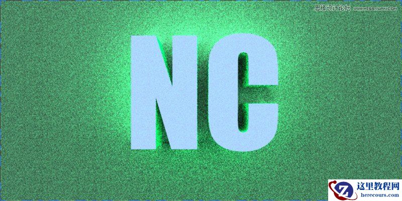 Photoshop制作时尚大气的3D立体字教程