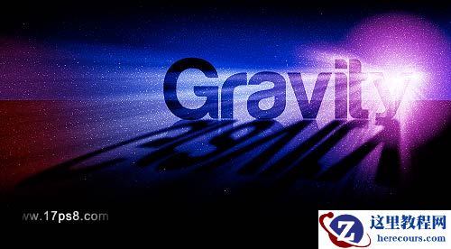 Photoshop打造超COOL质感透光字