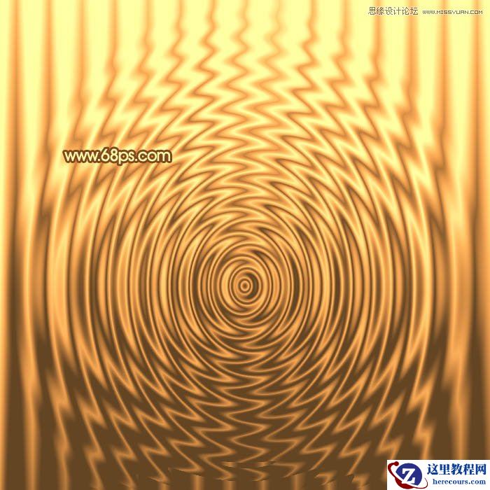 Photoshop制作华丽大气的金色艺术字