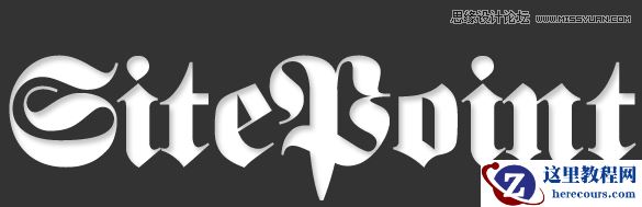 Photoshop制作超酷的钻石艺术字教程