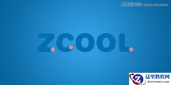 Photishop制作可爱的哆啦A梦风格字体