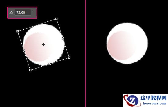 Photosho制作桃花装饰的春季艺术字教程