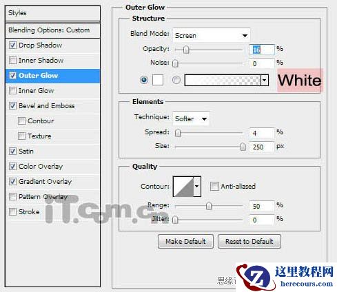 Photoshop制作发着蓝光的金属立体字