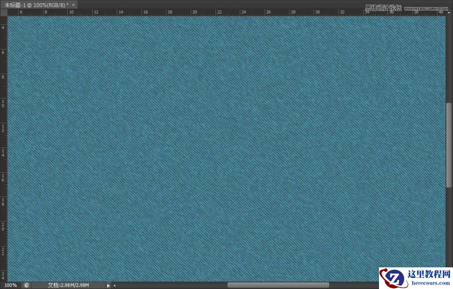 Photoshop制作缝线效果的牛仔艺术字
