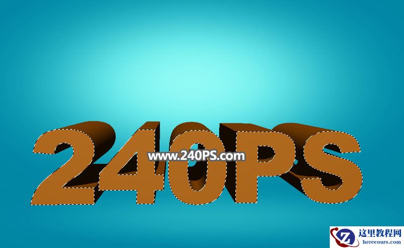 Photoshop制作3D主题岩石主题艺术字教程