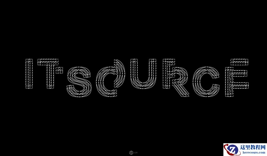 Photoshop制作霓虹光效主题的艺术字