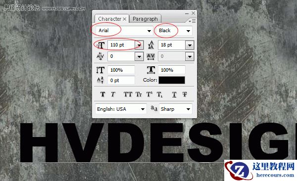 Photoshop制作超酷效果的金属立体字