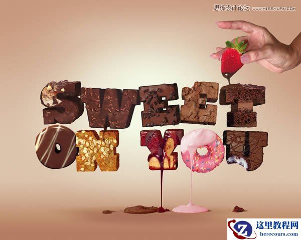 Photoshop巧用CS63D功能制作立体字教程