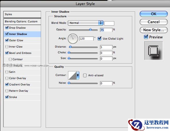 Photoshop制作金属效果的卡通字教程