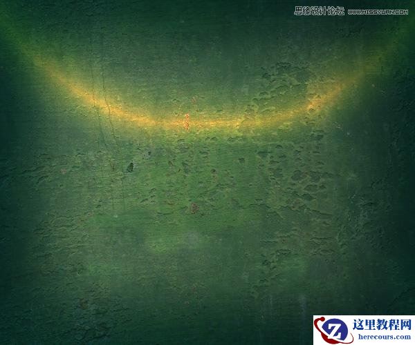 Photoshop制作绿色金属质感的3D立体字