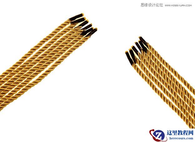 Photoshop巧用素材制作漂亮的福字教程