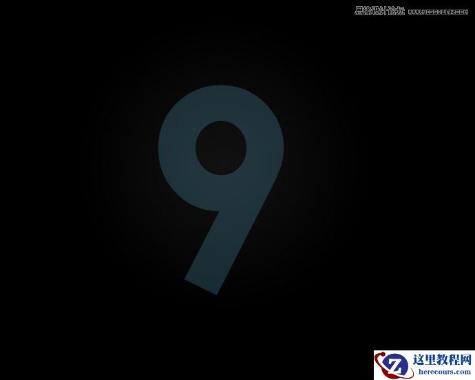 Photoshop制作英文字体组成的绚丽艺术字