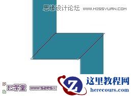 Photoshop制作经典的折叠复古字体教程