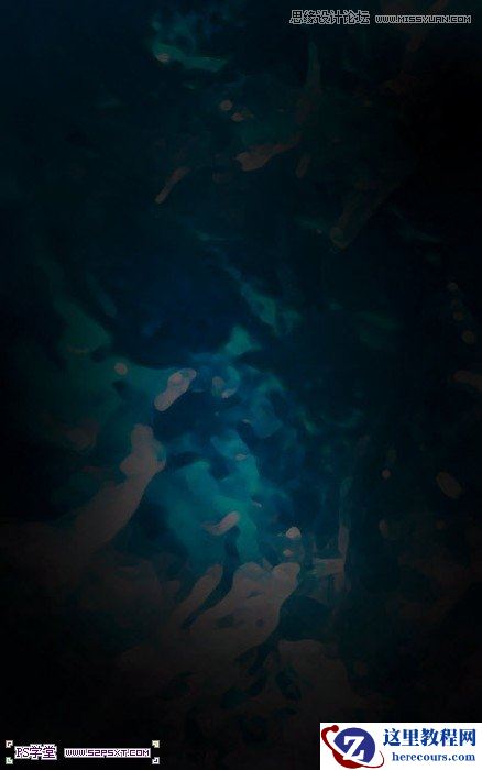 Photoshop设计蓝色发光效果的艺术字