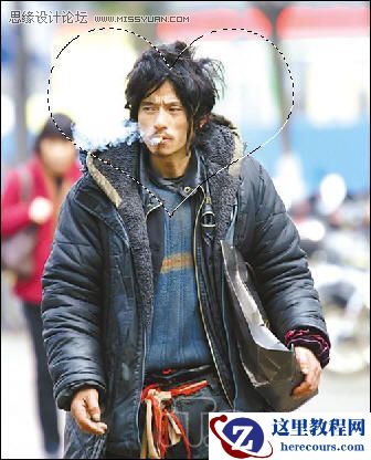 Photoshop恶搞教程犀利哥牌打底内衣