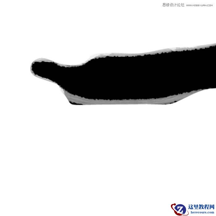 Photoshop设计逼真的水墨草书字体教程