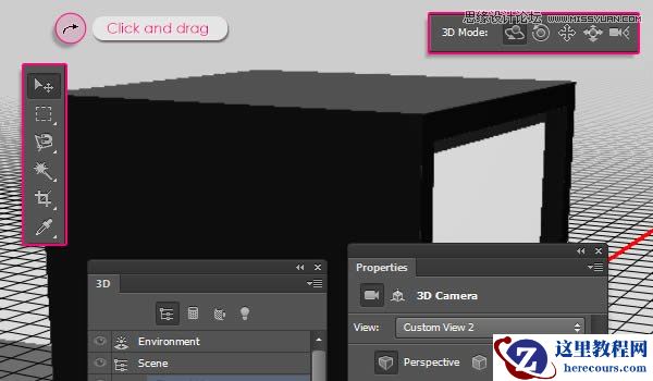 Photoshop制作3D立体效果的金属字教程