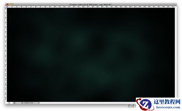 Photoshop设计悬浮在水中的文字