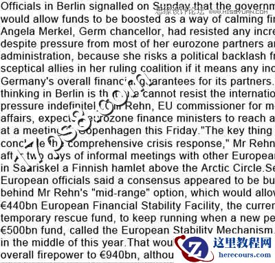 Photoshop制作动感放射字教程