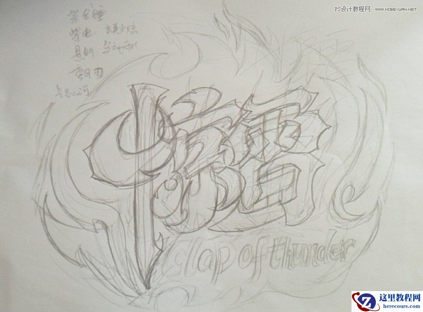 Photoshop制作炫丽的游戏风格艺术字