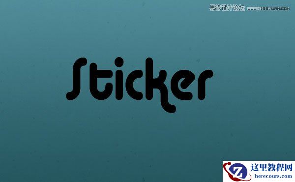 Photoshop设计糖果风格大气艺术字教程