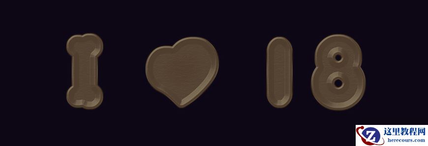 Photoshop制作3D风格的灯光艺术字