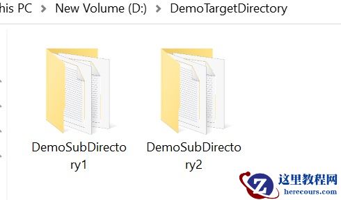 如何在C#中复制目录的全部内容？