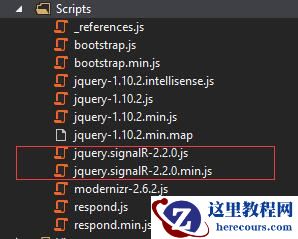 Asp.net SignalR创建实时聊天应用程序