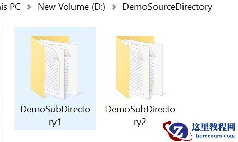 如何在C#中复制目录的全部内容？