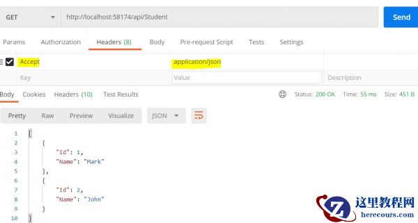 什么是 Asp.Net webAPI C# 中的内容协商?