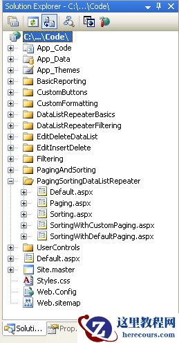 DataList和Repeater数据分页
