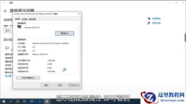 Win10专业版电脑显存怎么查看