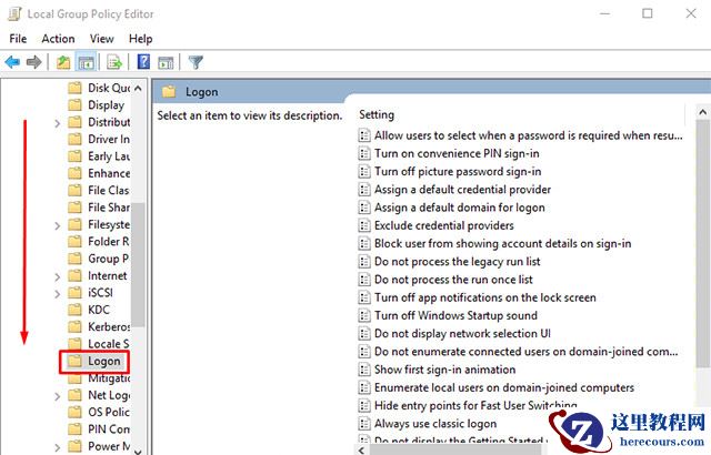Win10专业版中如何禁用快速用户切换功能？