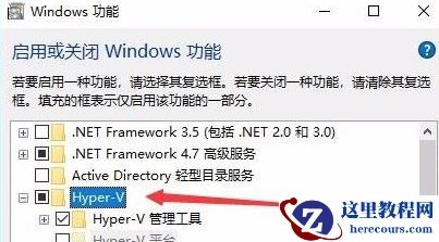 Win10没有hyperv选项只有虚拟机平台怎么回事？