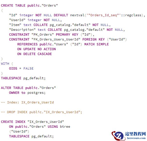 .NET Core中如何使用Entity Framework操作PostgreSQL?