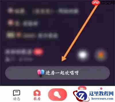 全民K歌歌房如何显示舞台 全民K歌歌房显示舞台教程分享