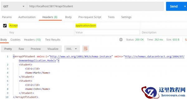 我们如何在 Asp.Net WebAPI C# 中指定 MIME 类型?