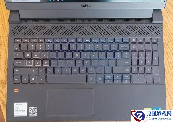 戴尔笔记本电脑键盘灯怎么调颜色？