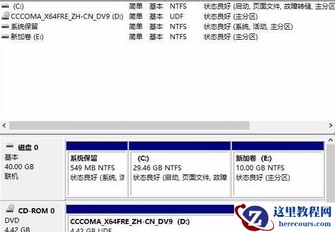 win10只有c盘怎么分区？win10只有c盘分区的方法