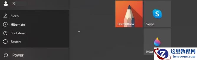 win10电脑没有休眠选项？将休眠选项添加到win10开始菜单的方法