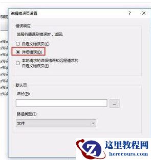 win10系统如何iis开启Asp程序错误信息调试?