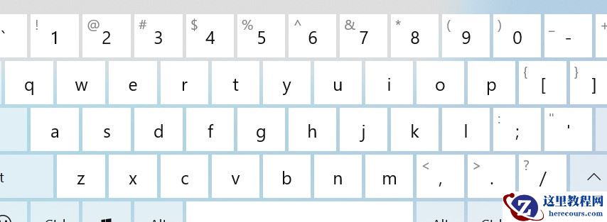 win10系统平板模式如何开启键盘？
